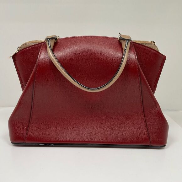 Cartier Must Line Burgundy Tan Leather Handbag Mansion Edit. 20/20 - Picture 2 of 16